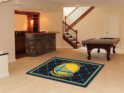 Fanmats Golden State Warriors 5x8 Area Rug