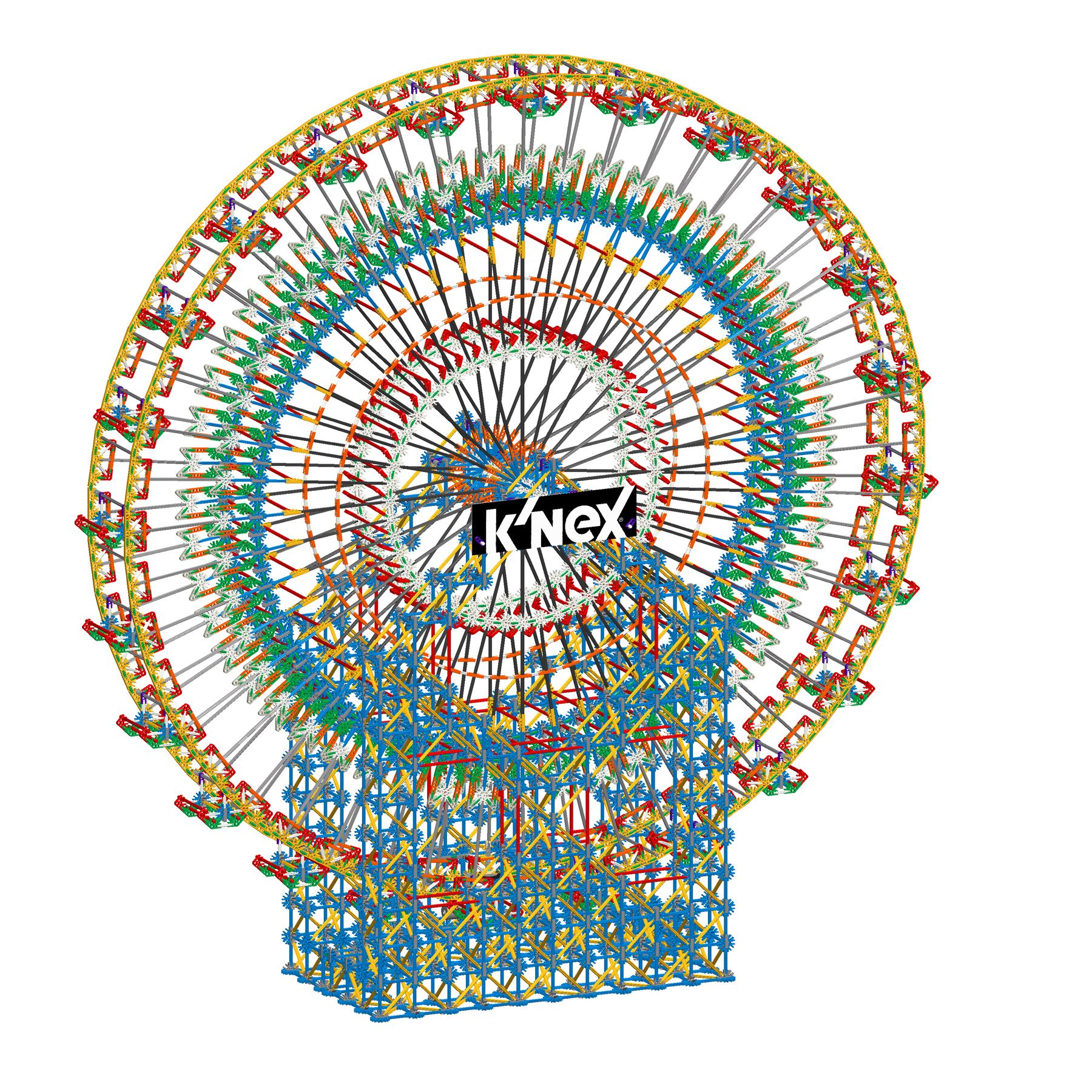 K'nex Thrill Rides 6-Foot Ferris Wheel Building Set