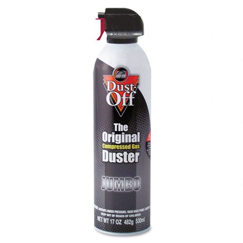 Dust-Off FALDPSJMB Disposable Compressed Gas Duster with Bitterant, 17oz Can