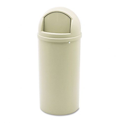 Rubbermaid RCP816088BG Marshal Fire-Resistant Waste Container, 15gal