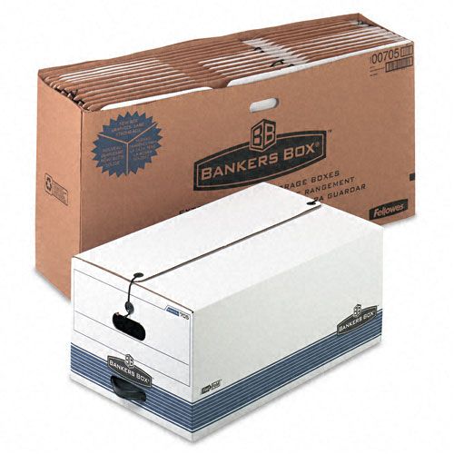 Bankers Box FEL00705 STOR/FILE Storage Boxes with String Tie Lid