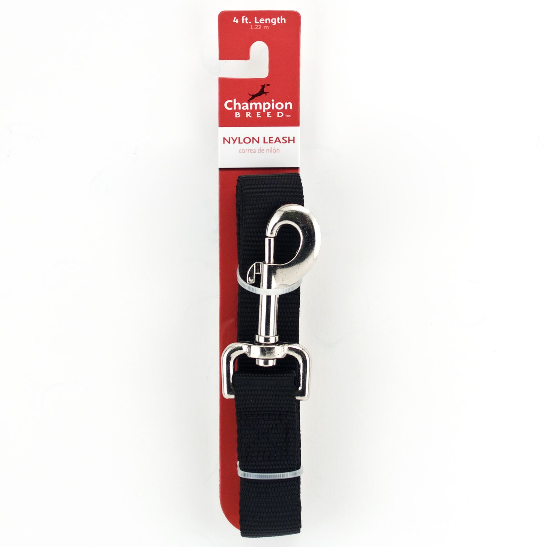 Champion Breed LARGE BLACK DOG LEASH Champion Breed LARGE BLACK DOG LEASH