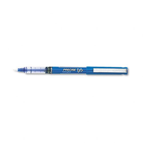 Pilot Automotive PIL35349 Precise V7 Roller Ball Stick Pen  Precision Point  Blue Ink  .7mm  Dozen