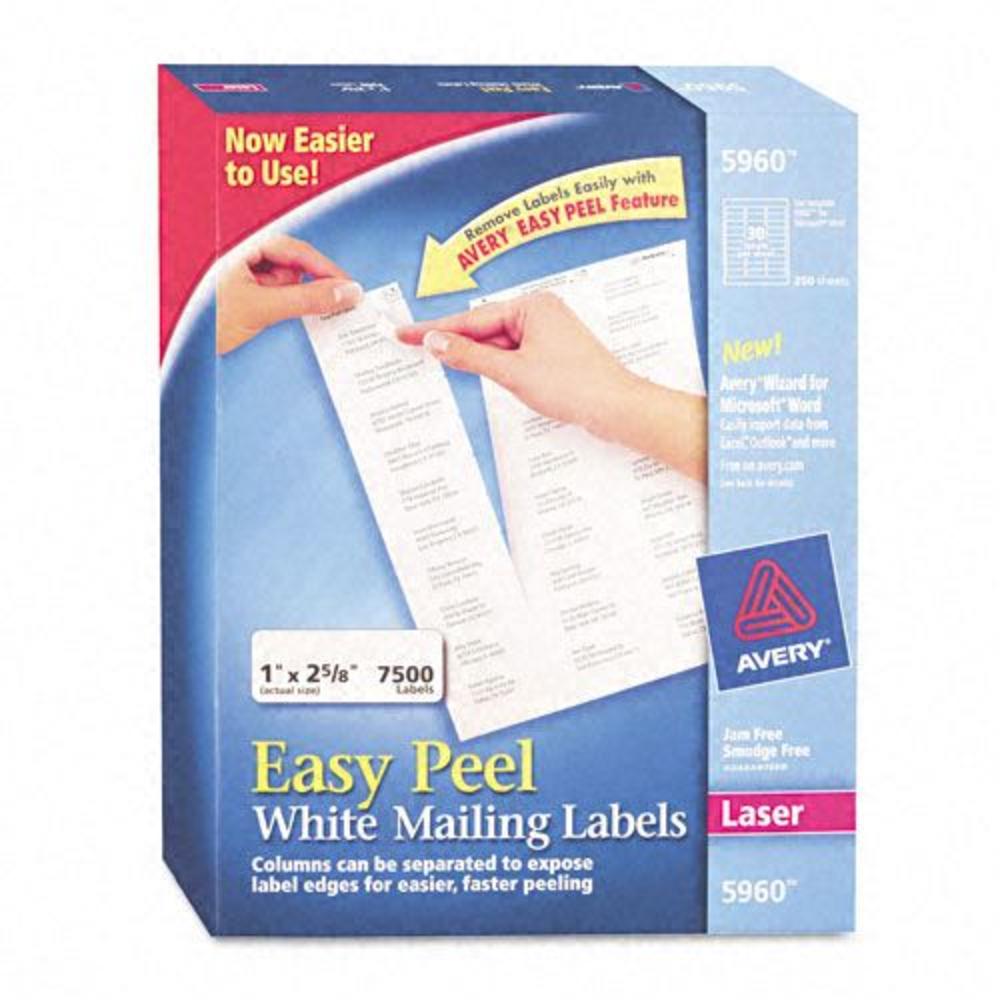 Avery AVE5960 Easy Peel Laser Mailing Labels