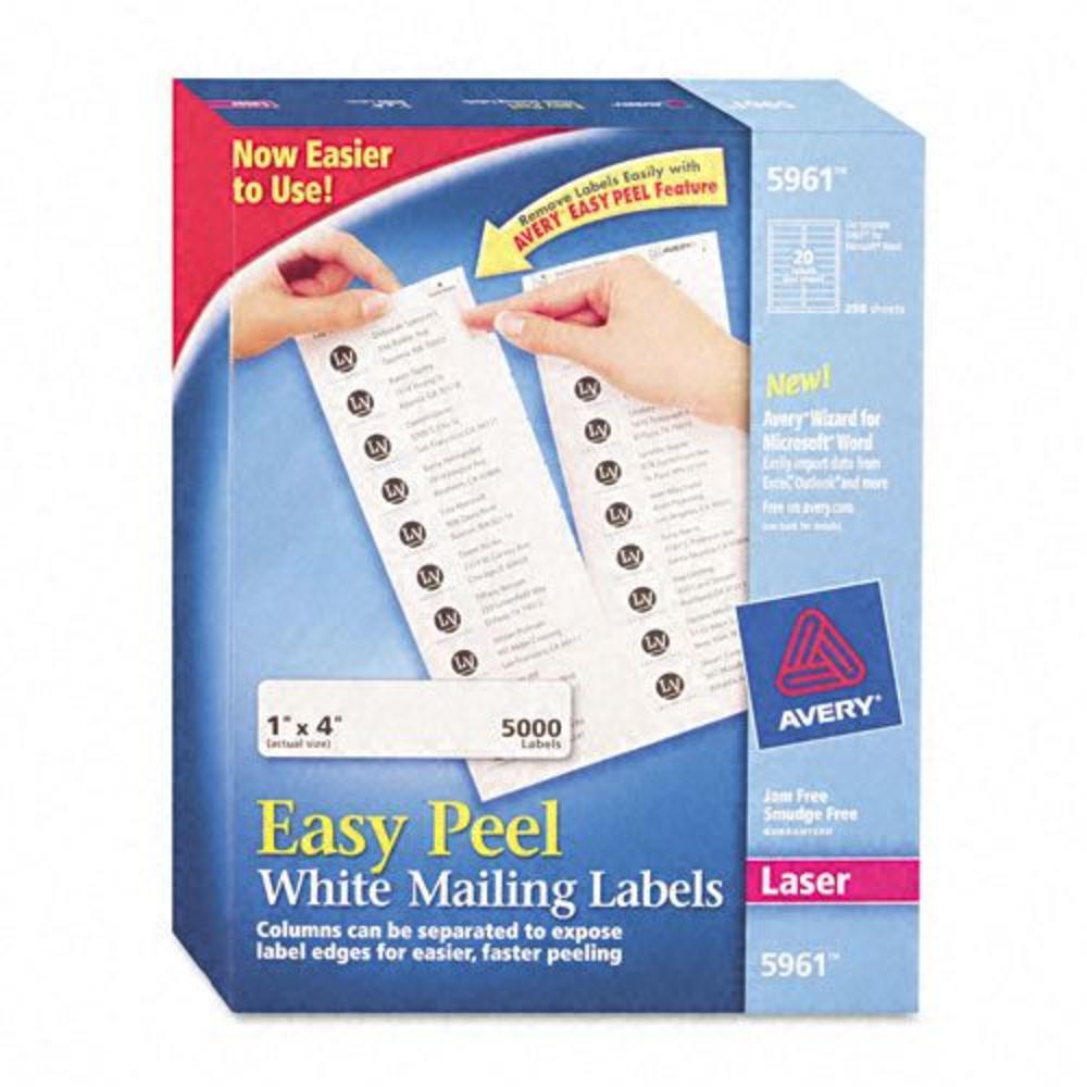 Avery AVE5961 Easy Peel Laser Mailing Labels