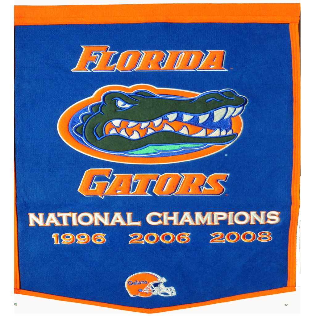 Winning Streak Florida Gators NCAA Football Dynasty Banner