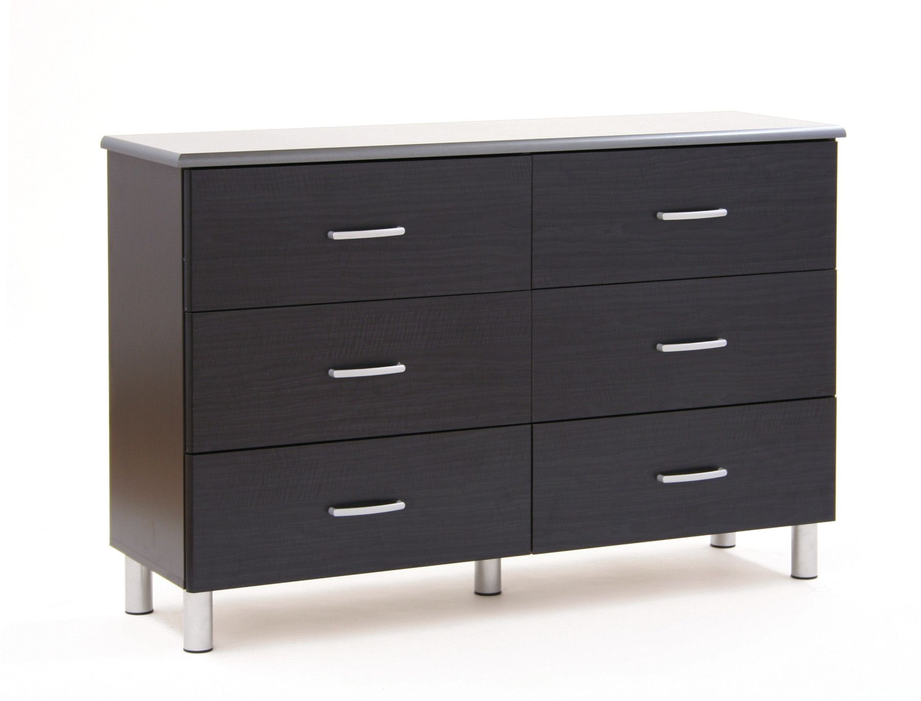 South Shore Cosmos Collection Dresser Black Onyx Charcoal