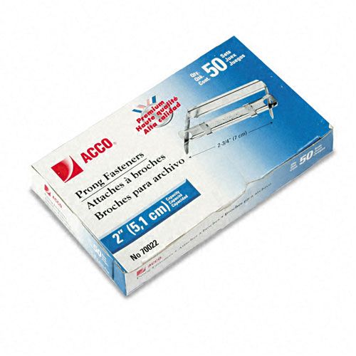 ACCO ACC70022 Premium Two-Piece Paper Fasteners