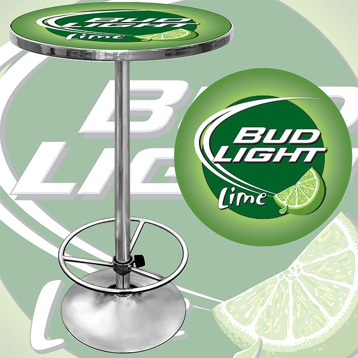 Trademark Bud Light Lime Pub Table