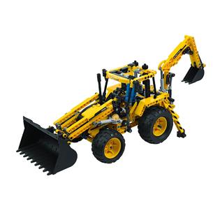 Lego Technic Backhoe Loader 8069 Skin_03_name = heroes return ; lego technic backhoe loader 8069