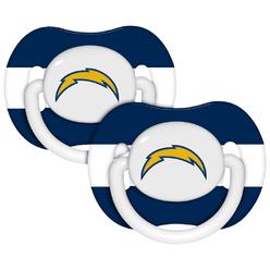 Baby Fanatic toynk Los Angeles Chargers NFL Baby Pacifier 2-Pack