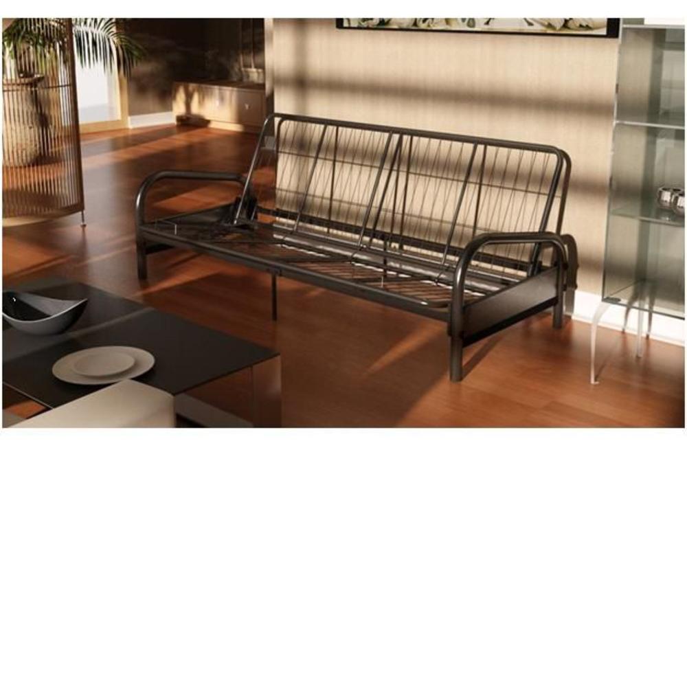 Dorel Vermont Black Metal Futon Frame