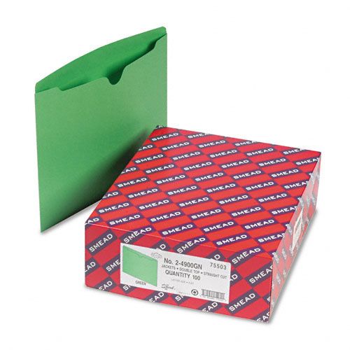 Smead SMD75503 Colored File Jackets w/Reinforced Double-Ply Tab