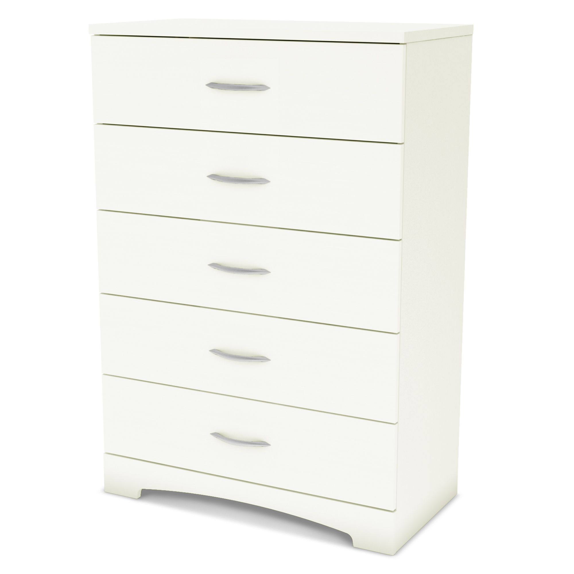 South Shore Step One 5-Drawer Chest, Pure White