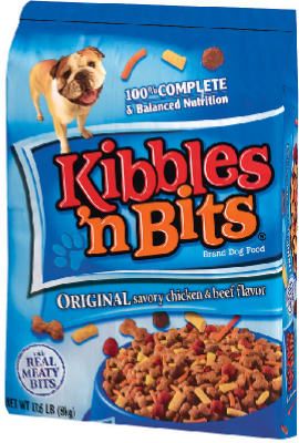 Kibbles 'n Bits Original Formula Dry Dog Food - 17.6 lb. Bag