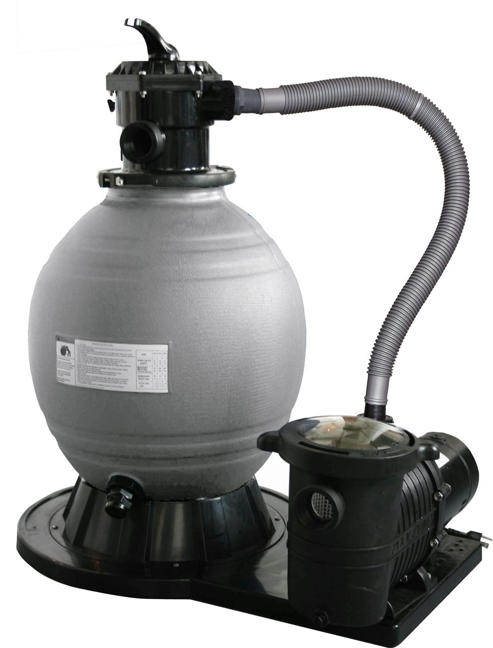 Blue Wave 18" Sand Filter System with 1 HP Pump for Above Ground Swimming Pools