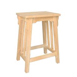 International Concepts S-324 Mission Counter Stool - 24 Inch Seat Height