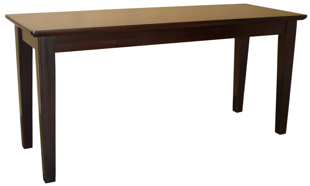 International Concepts Shaker Styled Bench Java