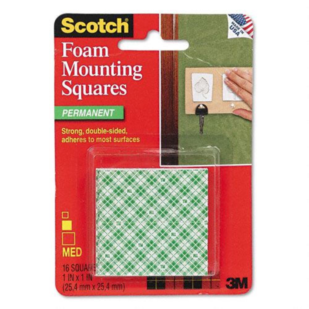 Scotch MMM111 Pre-cut Foam Mounting Squares
