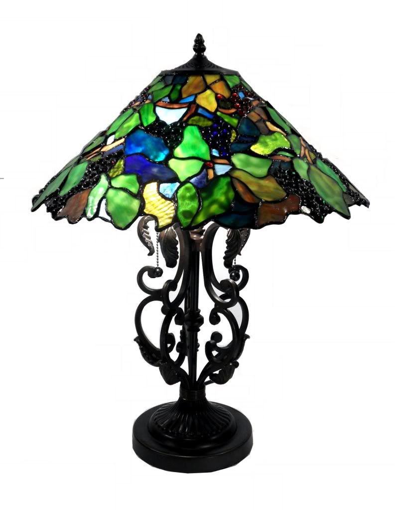 Warehouse of Tiffany Tiffany Style Jady table lamp.