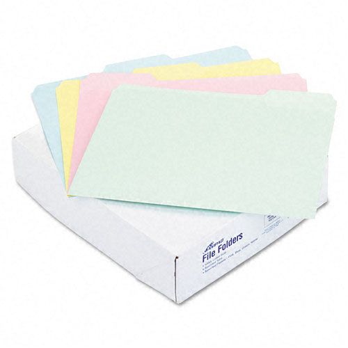 Ampad PFXC2113PASR Evidence Pastel Colored File Folders