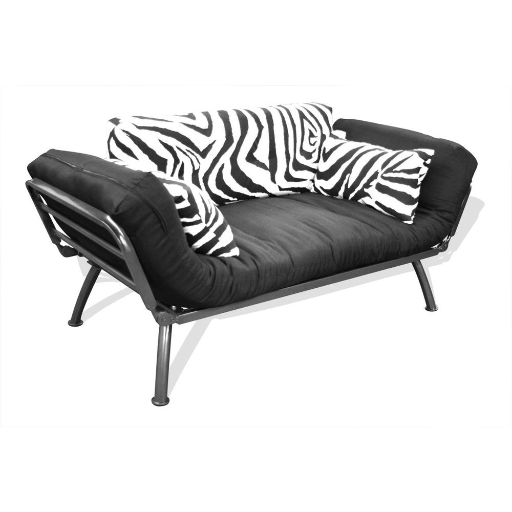 American Furniture Alliance Zebra Mali Soft/Cushion Futon
