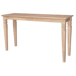 International Concepts Java Console or Sofa Table Unfinished