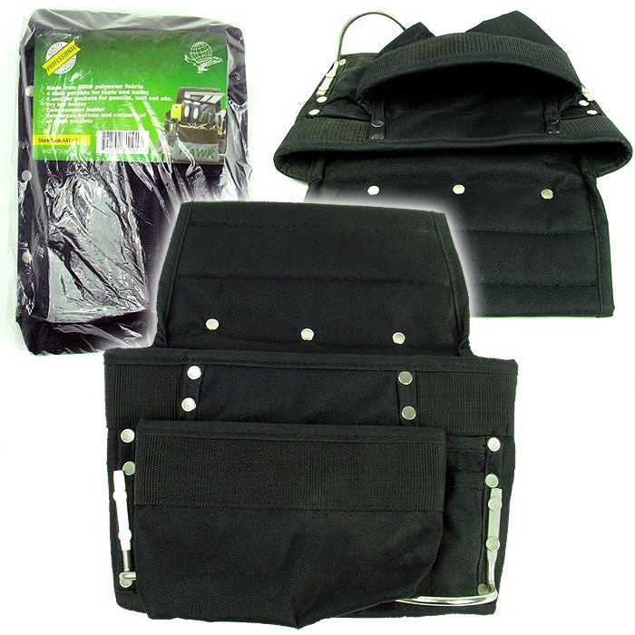 Stalwart Professional Grade Black 8 Pocket  Tool Bag