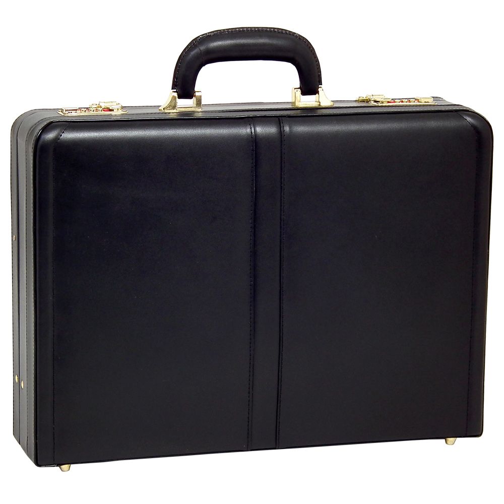 McKlein&reg; Harper 80475 Leather Expandable Attache Case