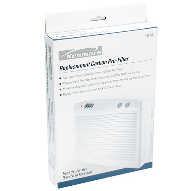 Kenmore PF-K-3  Replacement Carbon Pre-Filter for  Large Room Air Purifier 03283396000