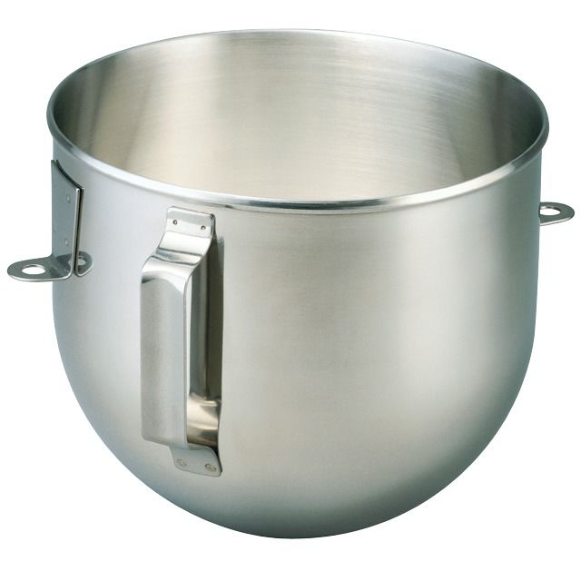 KitchenAid K5ASBP 5 qt. Polished Stainless Steel Bowl with Handle