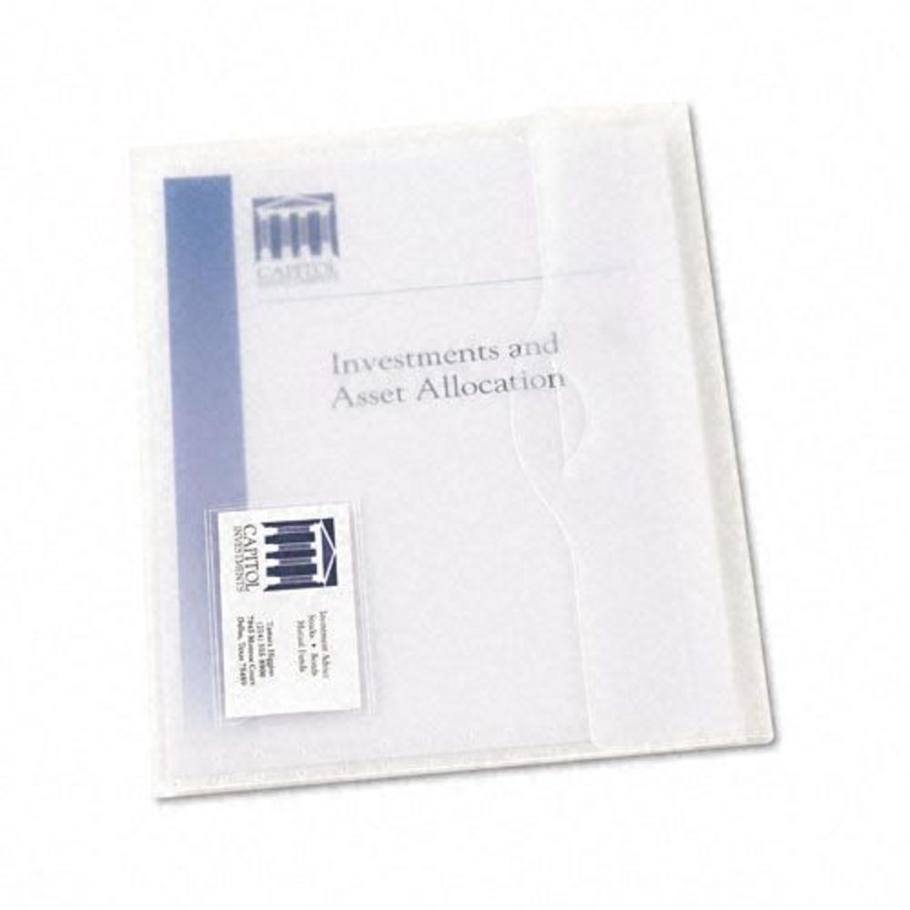 Avery AVE72278 Translucent Poly Document Wallets
