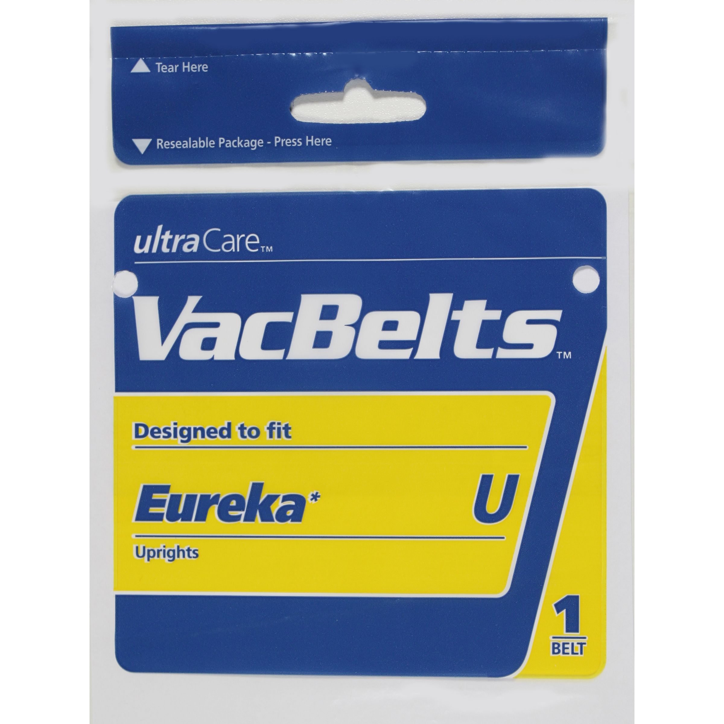 UltraCare 610178 VacBelts for Eureka Type U