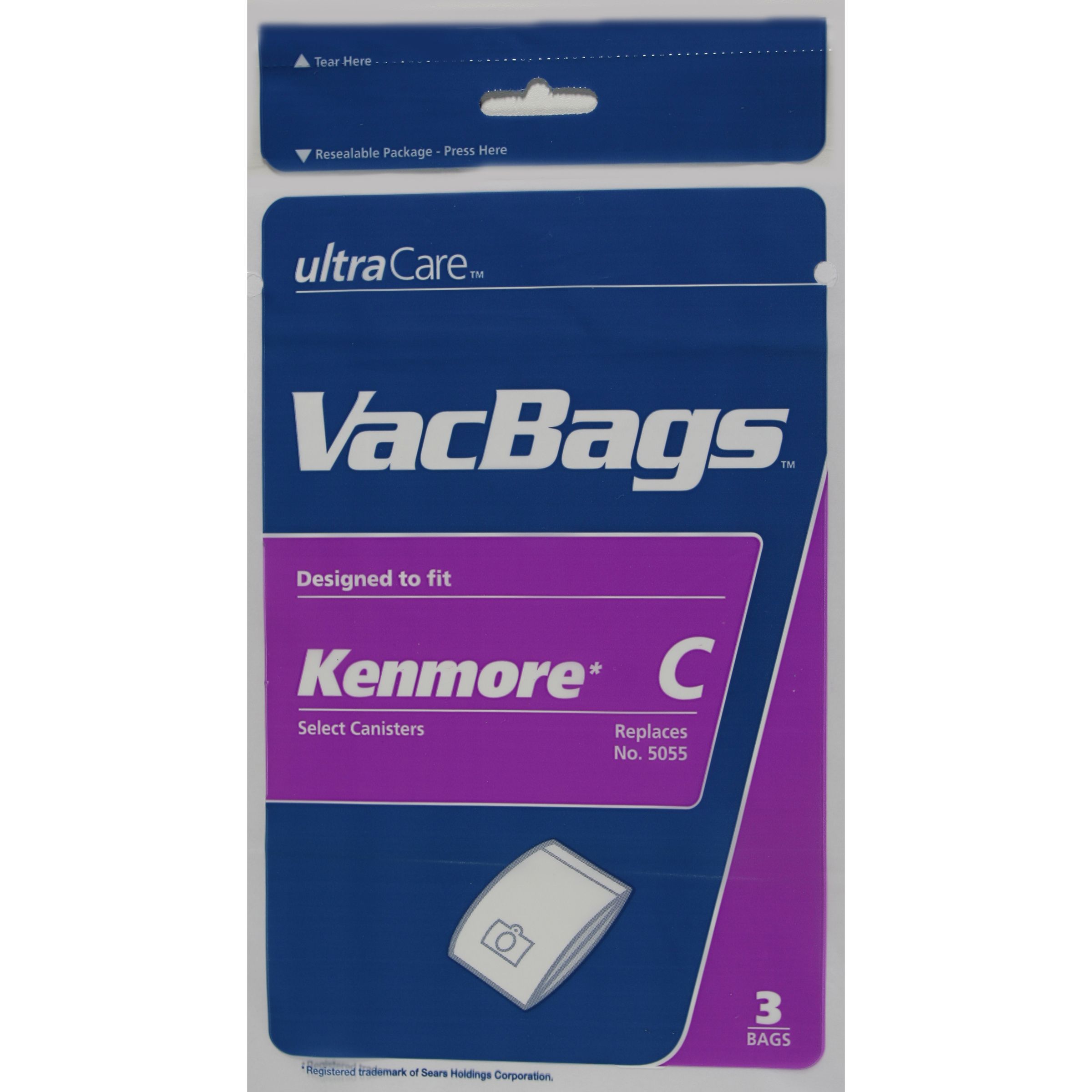 kenmore canister bag