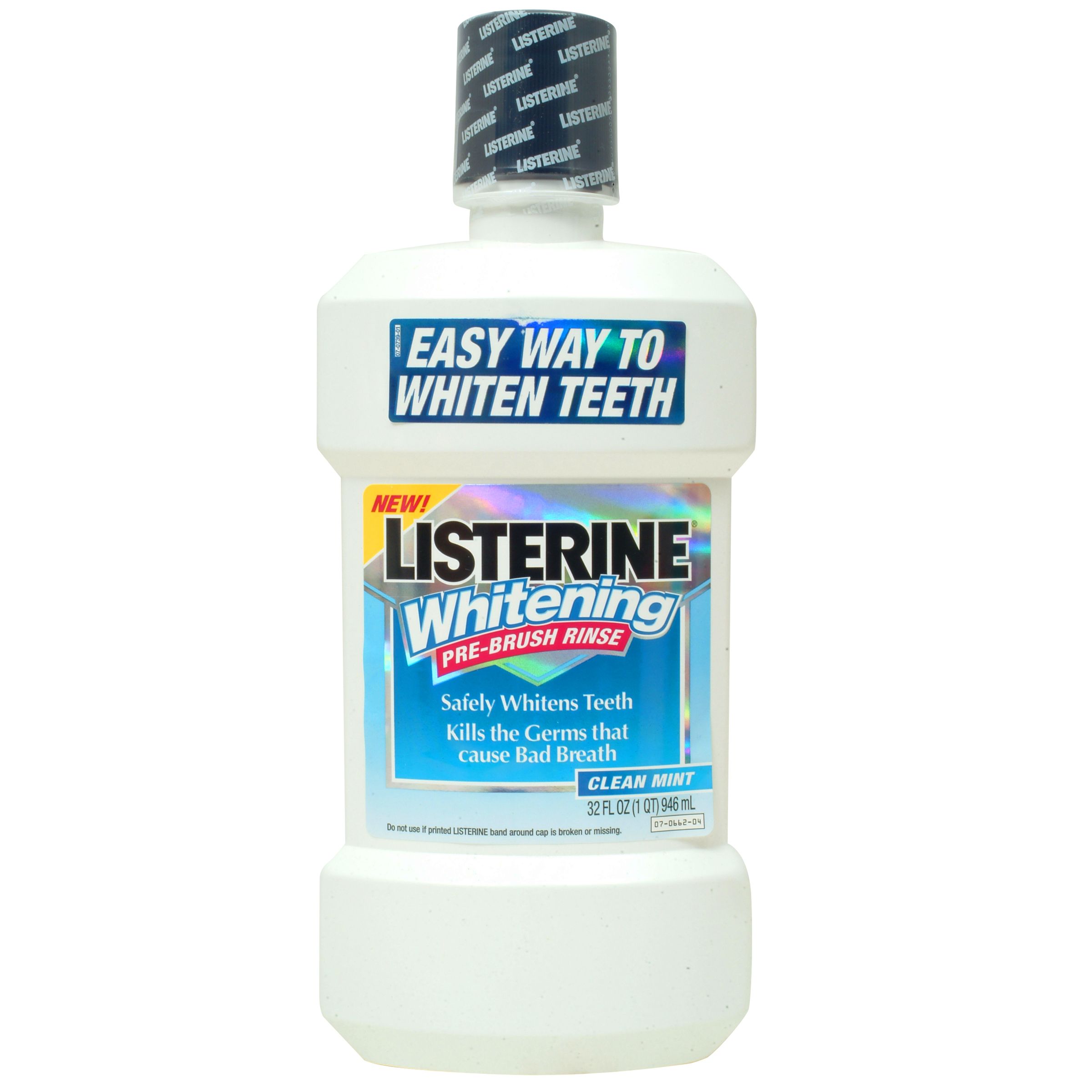 Listerine Whitening Pre-Brush Rinse - Clean Mint