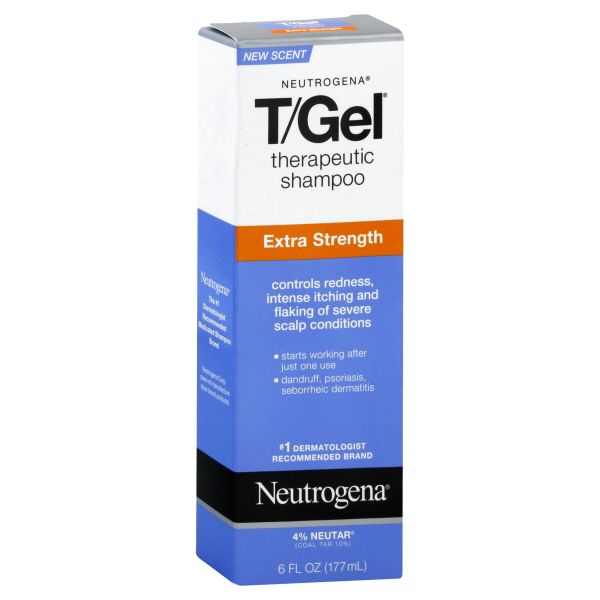 Neutrogena T/Gel  Shampoo, Therapeutic, Extra Strength, 6 fl oz (177 ml)