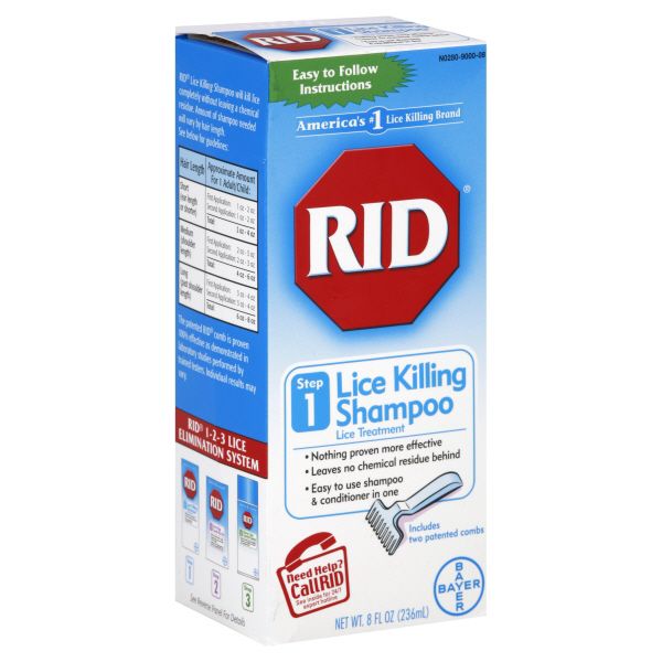 RID Shampoo, Lice Killing, Step 1, 8 fl oz (236 ml)