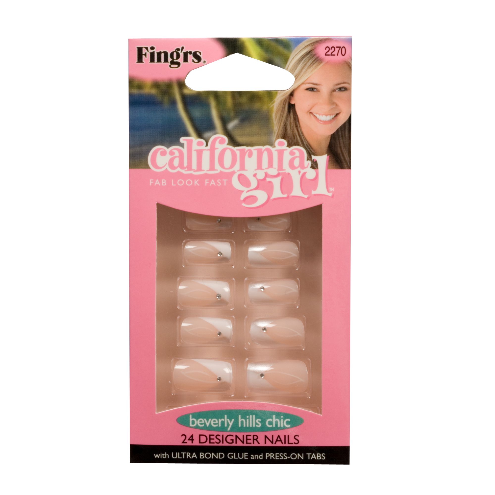 Fing'rs Artificial Decorated Finger Nails California Style