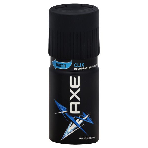 AXE Deodorant Bodyspray, Clix, 4 oz (113 g)
