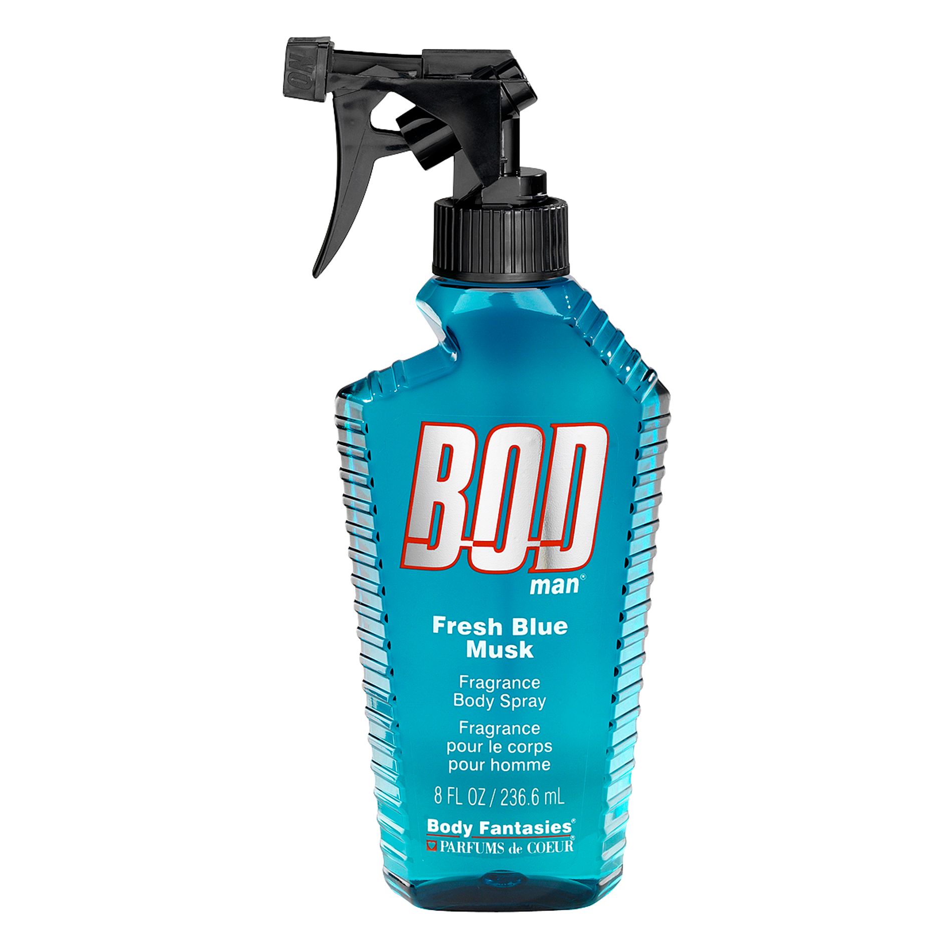 BOD Man 8 oz. Body Spray Fresh Blue Musk