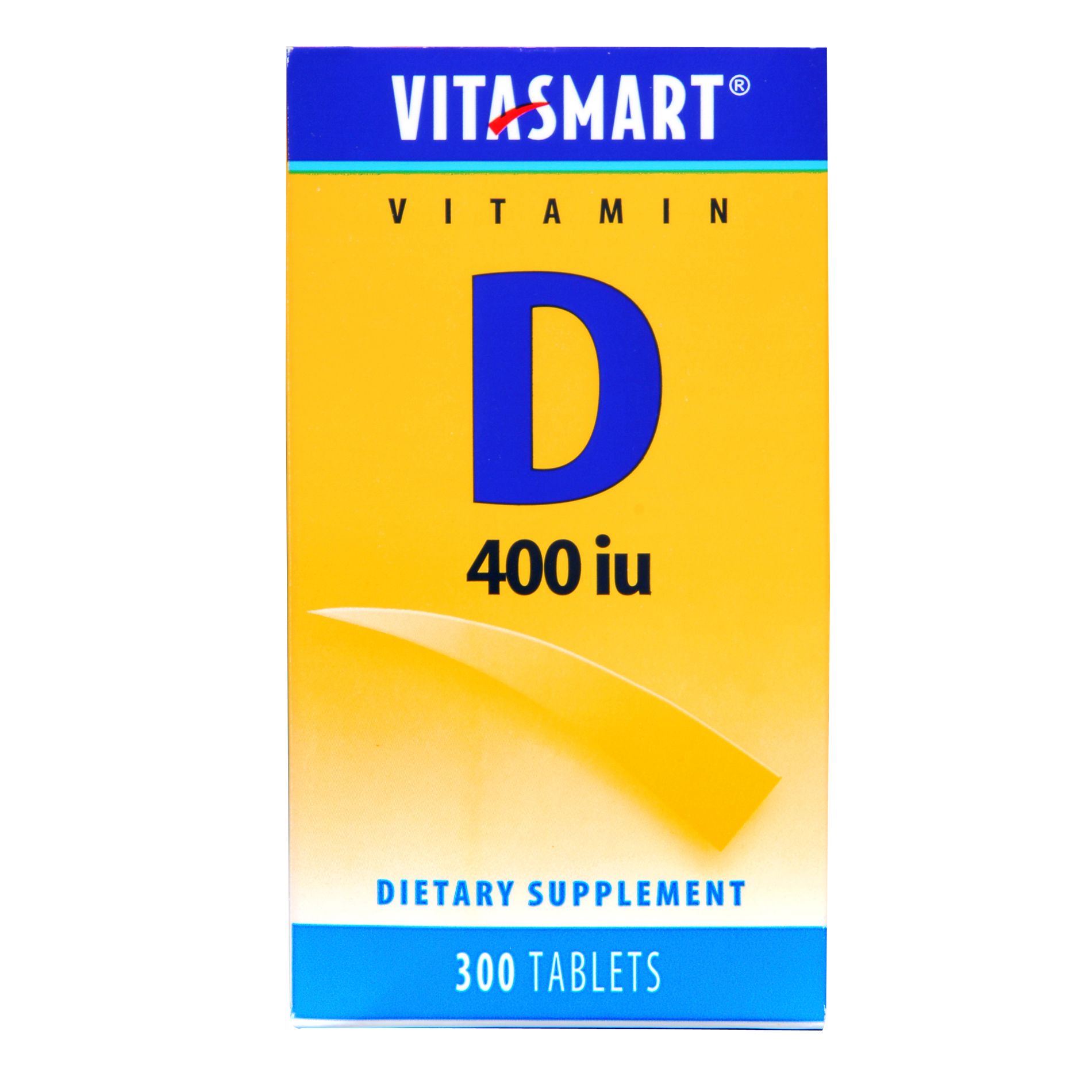 VitaSmart Vitamin D 400 IU Dietary Supplement Tablets 300 Count