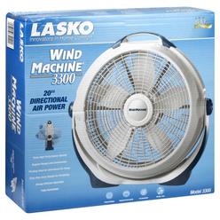 Lasko Products Lasko Wind Machine 23.38 in. H X 20 in. D 3 speed Floor Fan