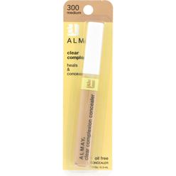 Almay Clear Complexion Oil Free Concealer, Light 100, 0.18 fl oz (5.3 ml)