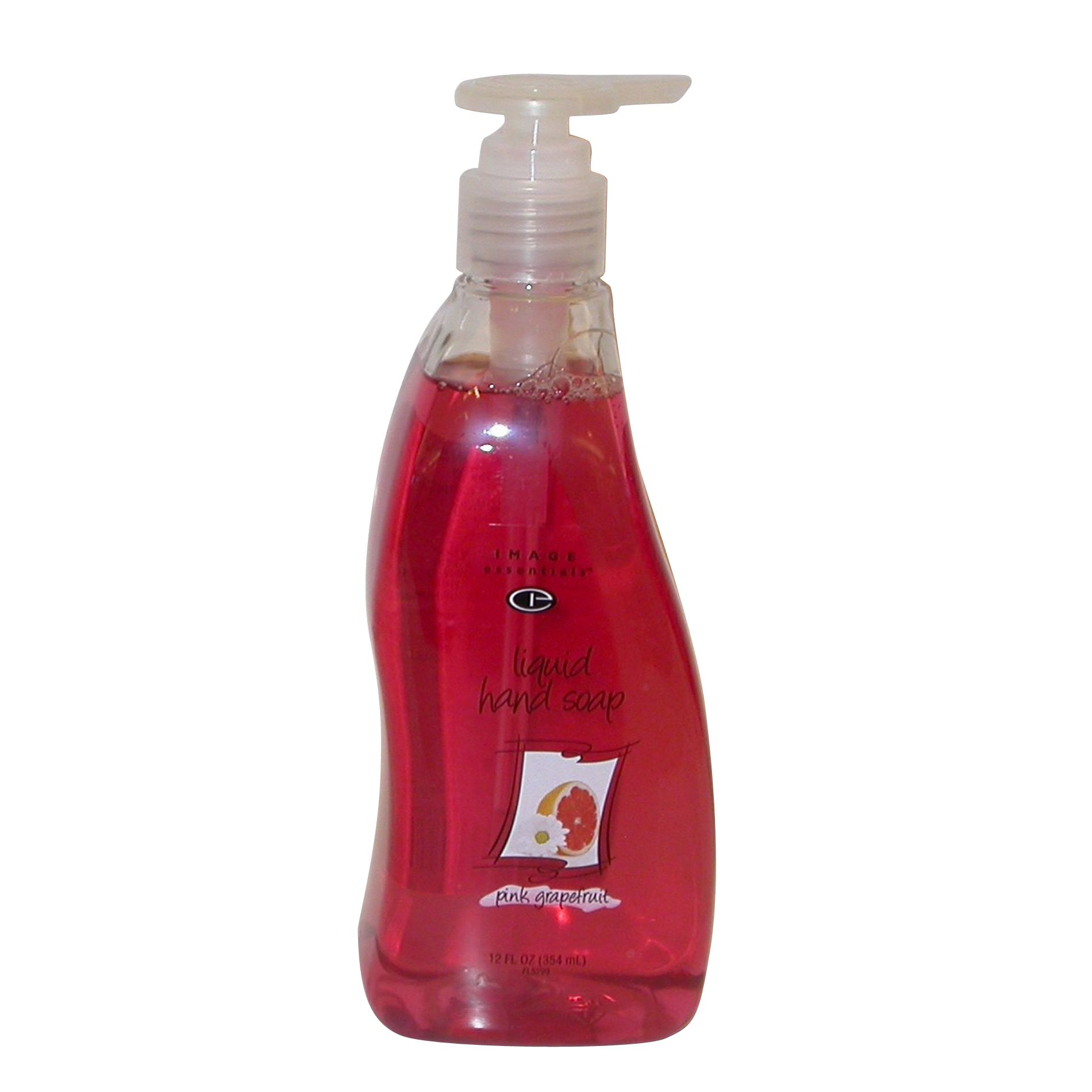 Image Essentials Liquid Hand Soap Pink Grapefruit 12 Fluid Ounce Pump Top