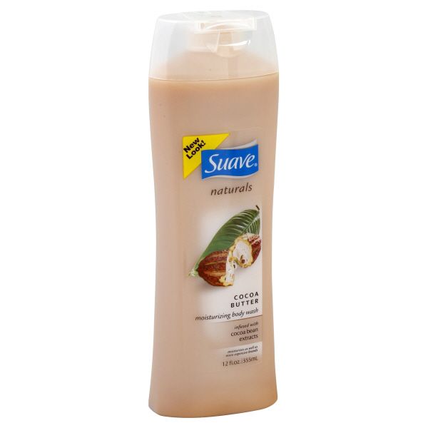 Suave Moisturizing Body Wash, Cocoa Butter, 12 fl oz (355 ml)