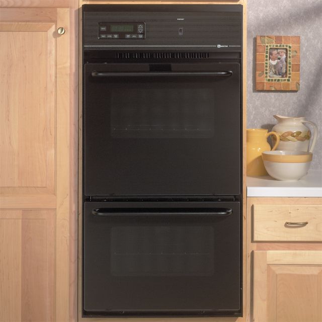 Maytag Cwg3600aab 24 Gas Single Standard Clean Wall Oven W Broiler Black - Maytag 24 Inch Gas Double Wall Oven