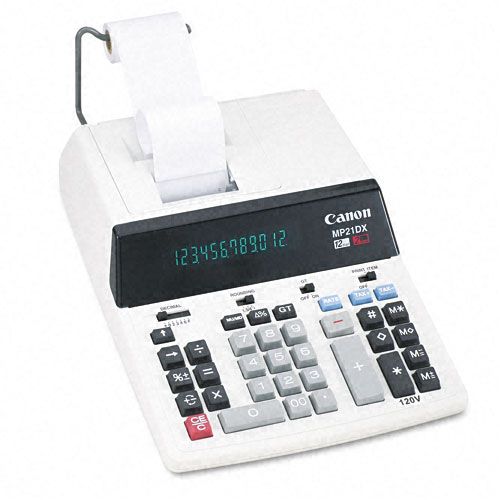 Canon CNMMP21DX MP21DX Two-Color Printing Calculator