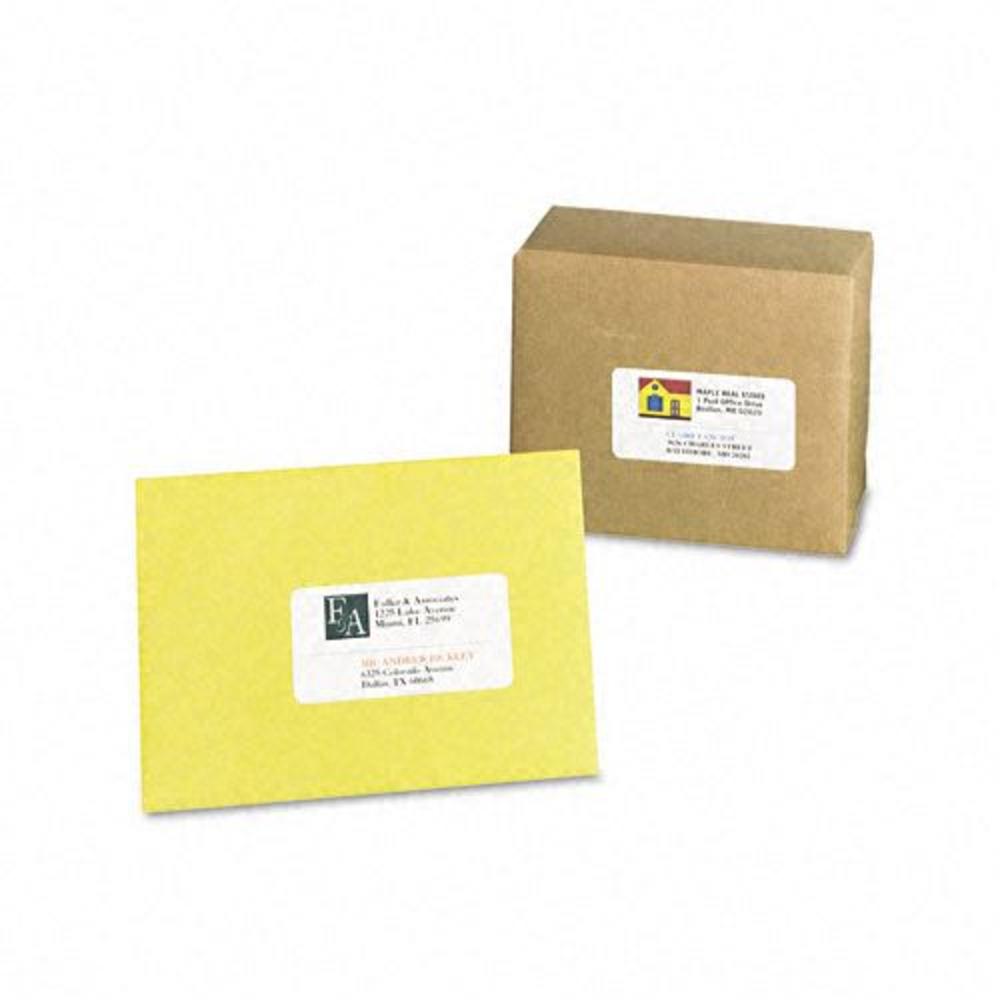 Avery AVE8163 White Ink Jet Mailing Labels, 2 x 4, 250/Pack