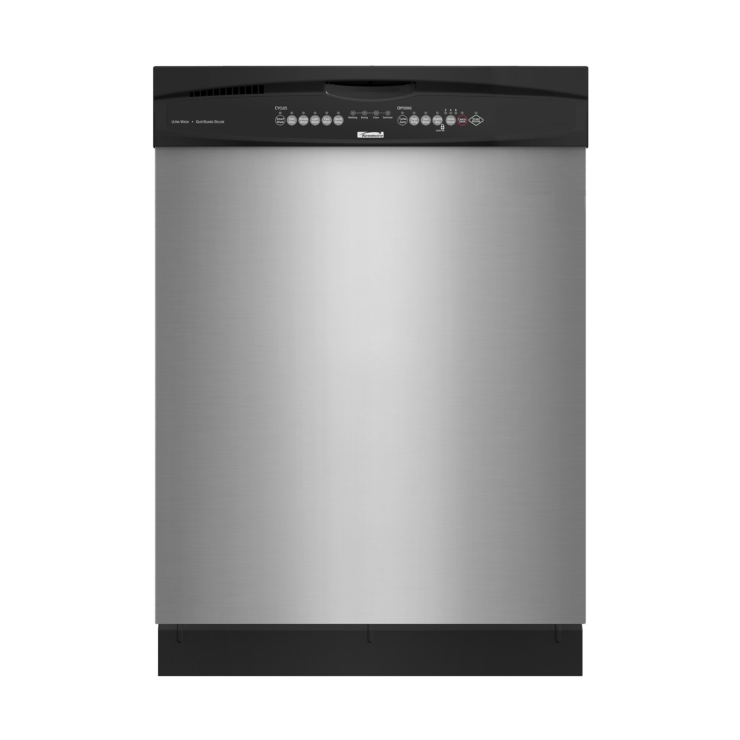 Kenmore Dishwasher Reviews >> Kenmore 24 in. Built-In Dishwasher - Stainless Steel ... Kenmore Dishwasher Reviews >> Kenmore 24 in. Built-In Dishwasher - Stainless Steel ...