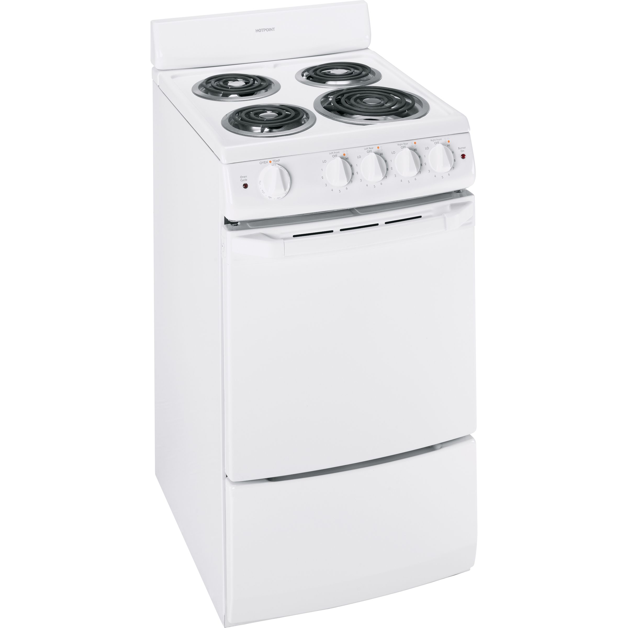 20 Electric Range >> Hotpoint RA720KWH 2.4 cu. ft. 20” Electric Range 20 Electric Range >> Hotpoint RA720KWH 2.4 cu. ft. 20” Electric Range